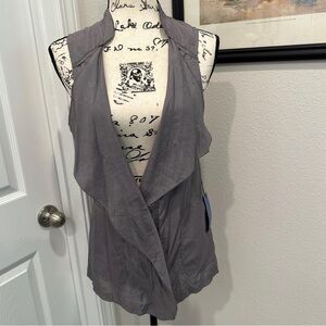 Simply Vera Vera Wang Gray Women's Sleeveless Top